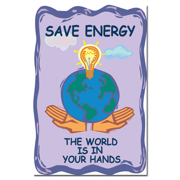 save energy secure your future poster