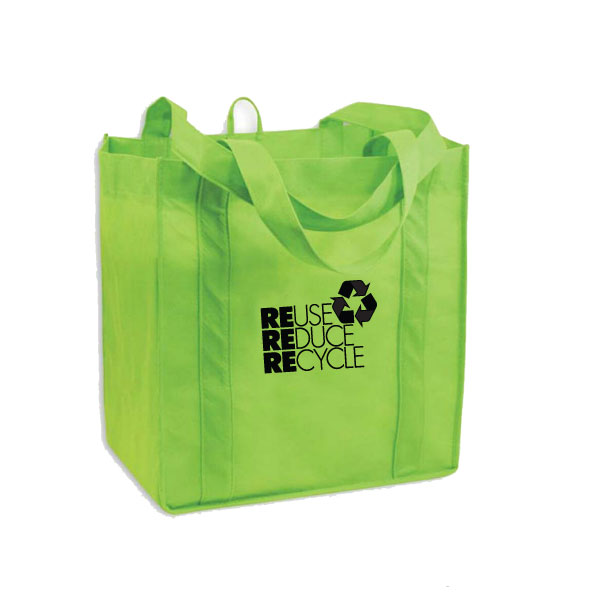 Store Shopping Bag Recycling - Ambient Green