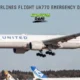 united airlines flight ua770 emergency diversion