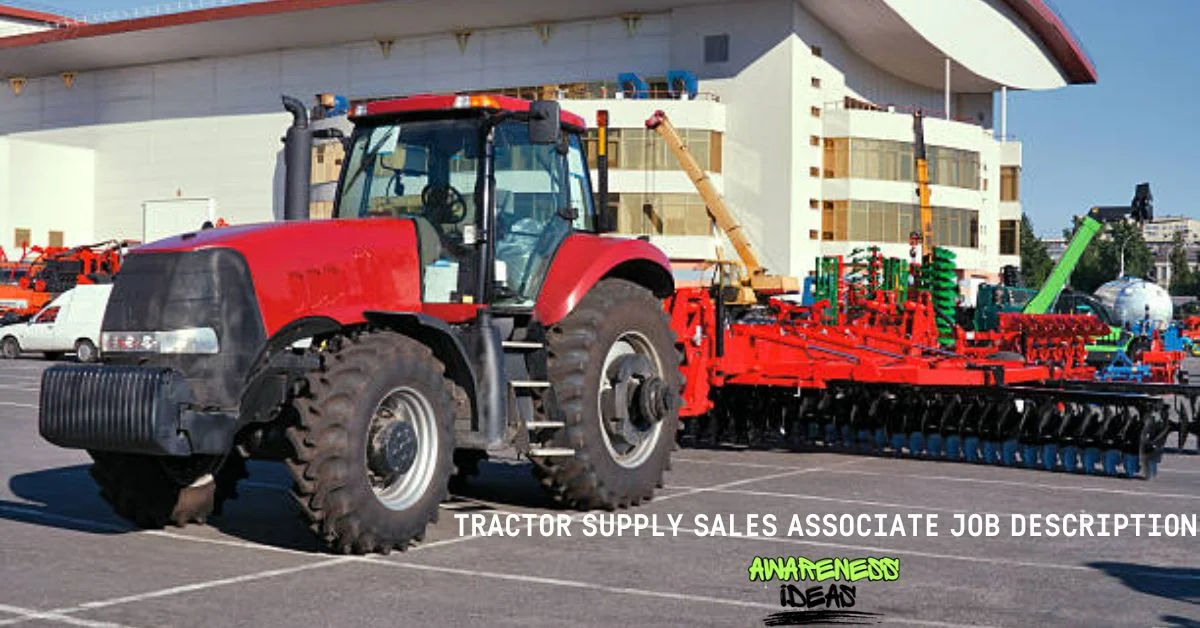 tractor supply sales associate job description
