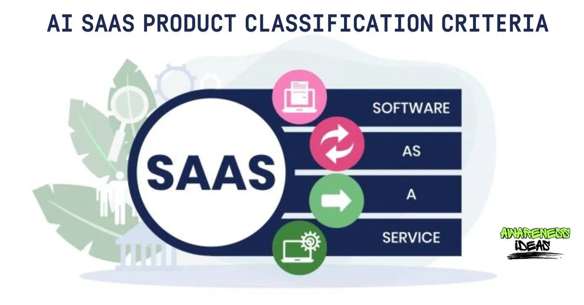ai saas product classification criteria