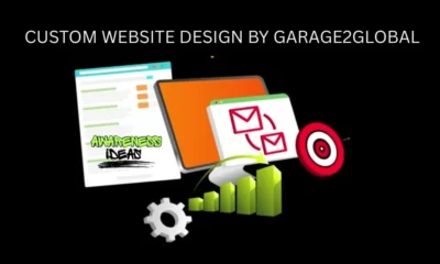 custom website design by garage2global
