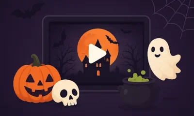 AI-powered Halloween video invitations