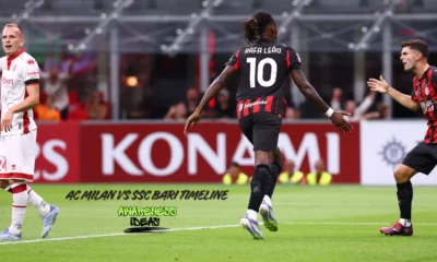 ac milan vs ssc bari timeline