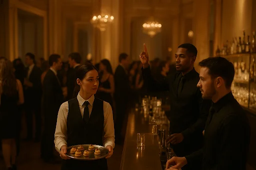 Bartenders and Servers for Events