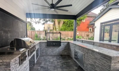 Outdoor living space design