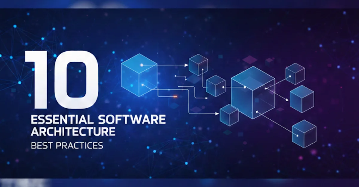software architecture best practices