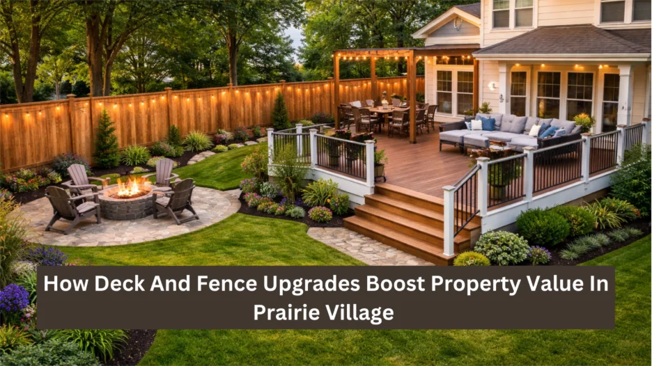 Deck and fence upgrades