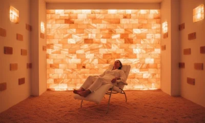 Himalayan salt tiles