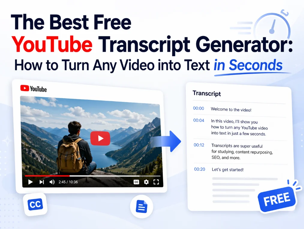 YouTube Transcript Generator
